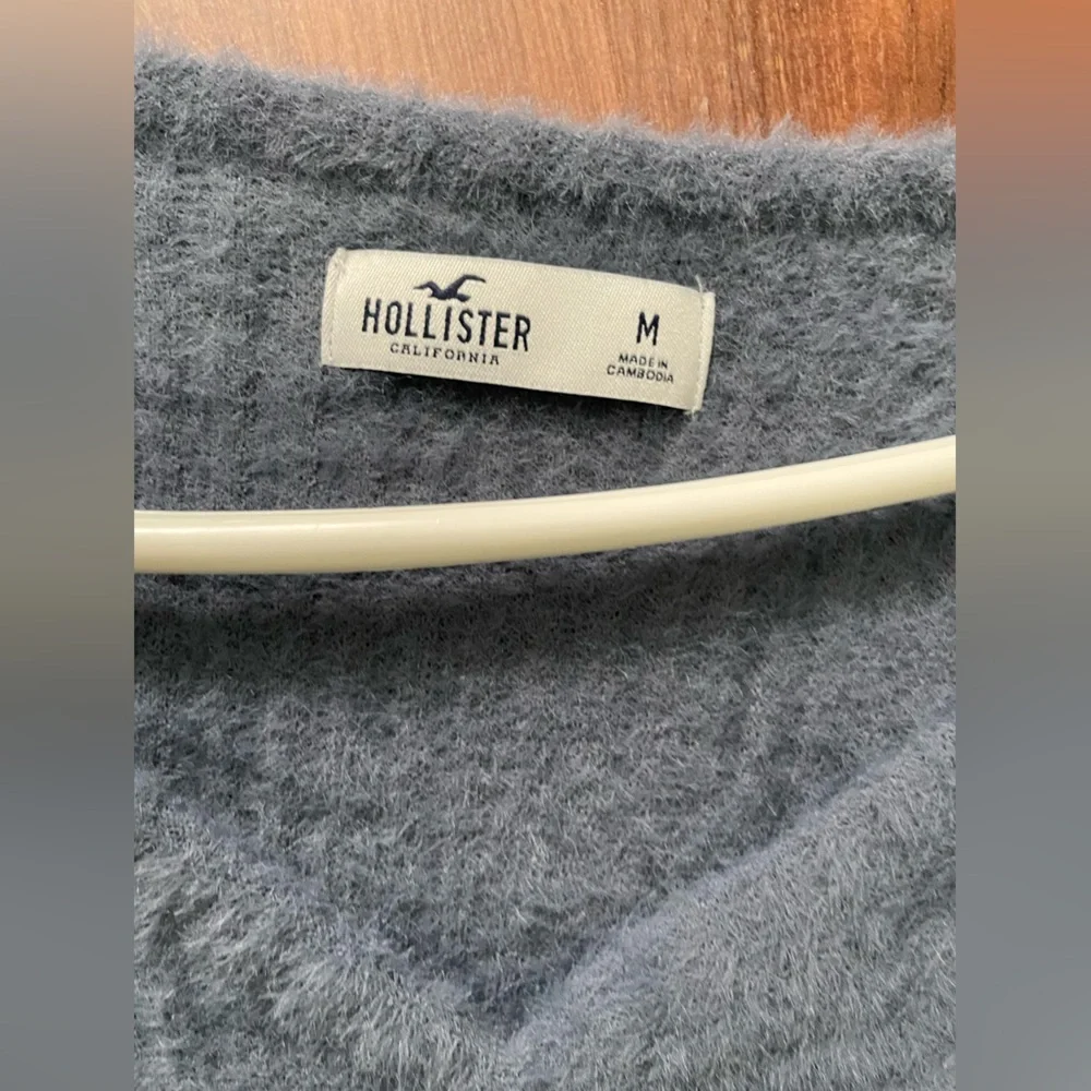 Hollister Heather Gray Women's Cardigan - Picture 3 of 4